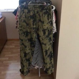 Camo pants